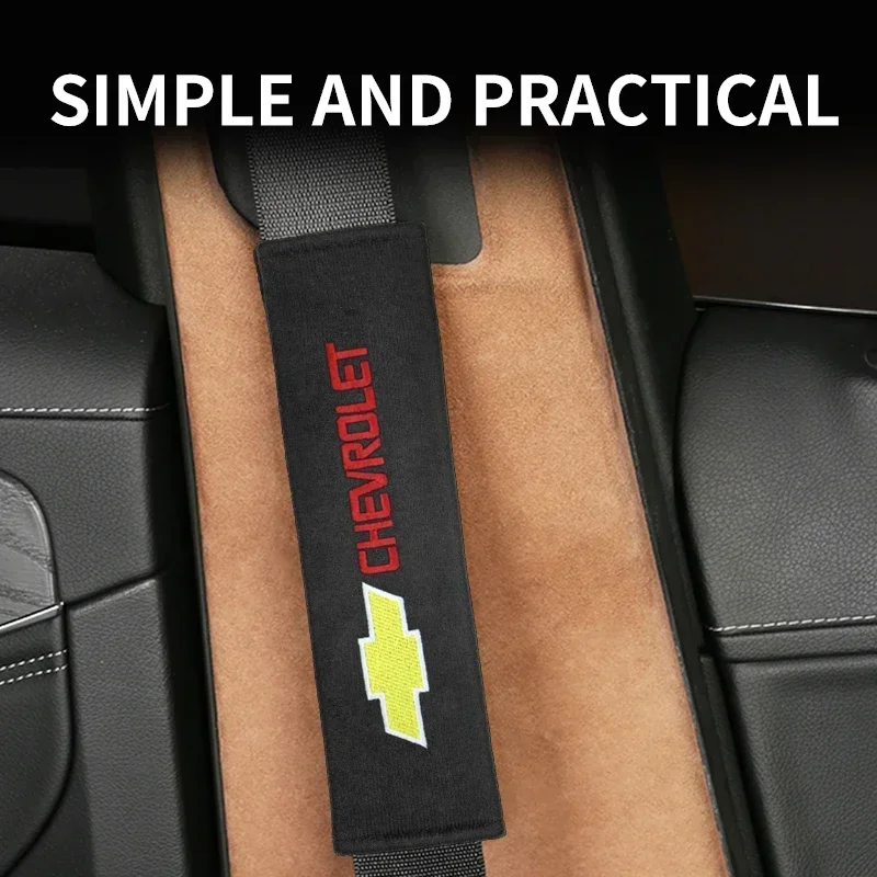 2 قطعة حزام الكتف سيارة غطاء مراتب مضاد للماء عالي الجودة حزام السيارة حامي حزام الأمان غطاء لشروليه سبارك سونيك كامارو فولت بولت تراكس ماليبو كروز #4