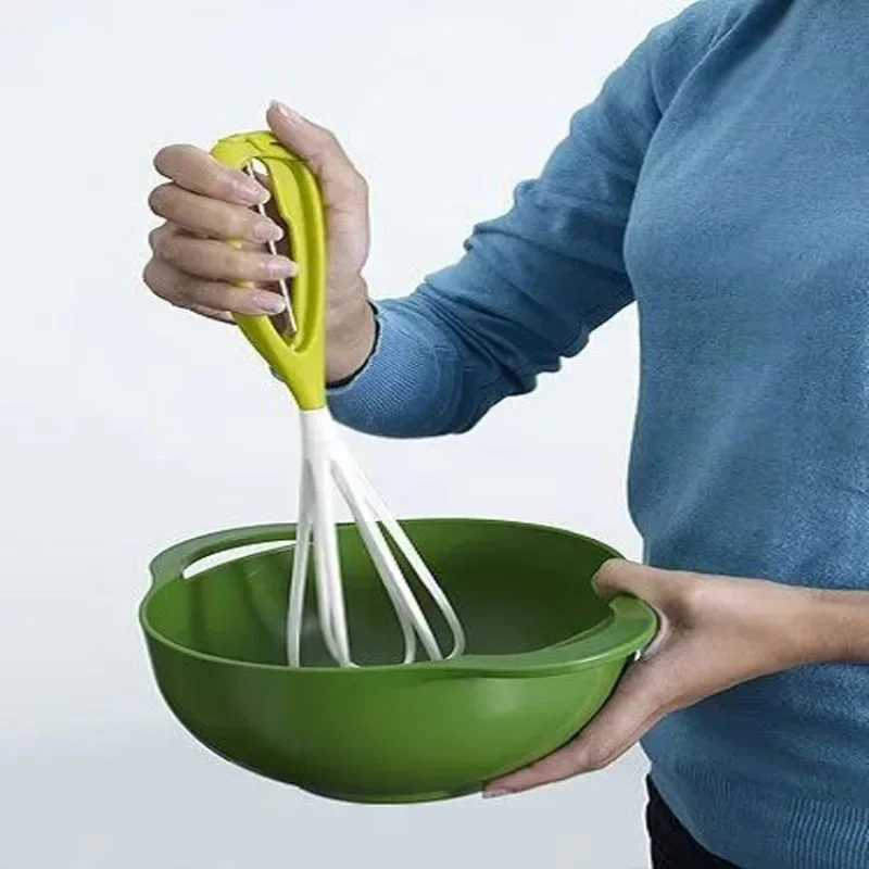 Kitchen Semi-automatic Rotating Egg Beater Multifunctional Home Mechanical Manual Cream Mixer Kitchen Accessories