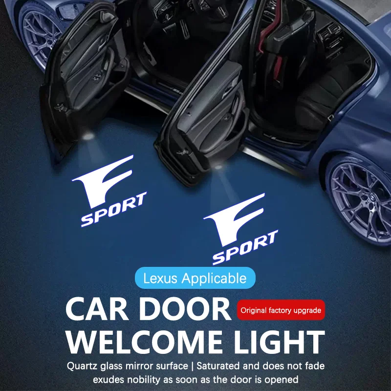 

Car Accessories For Lexus F Sport ES RX GX LS LX IS GS RC UX ES200 ES250 ES300 LED Car Projector Welcome Ghost Shadow Door Light
