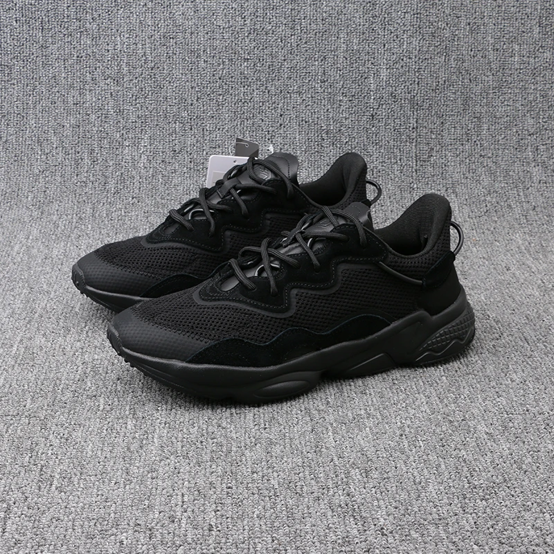 

Мужская повседневная спортивная oes с синей резиновой подошвой o впитывающая удобная воловья кожа увеличенной высоты с откидной крышкой