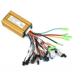 1pc 36 48 52V Ebike Controller 350W Onda Sinusoidale Controller Brushless Con Linea Faro Scooter Elettrico Ebike Accessori