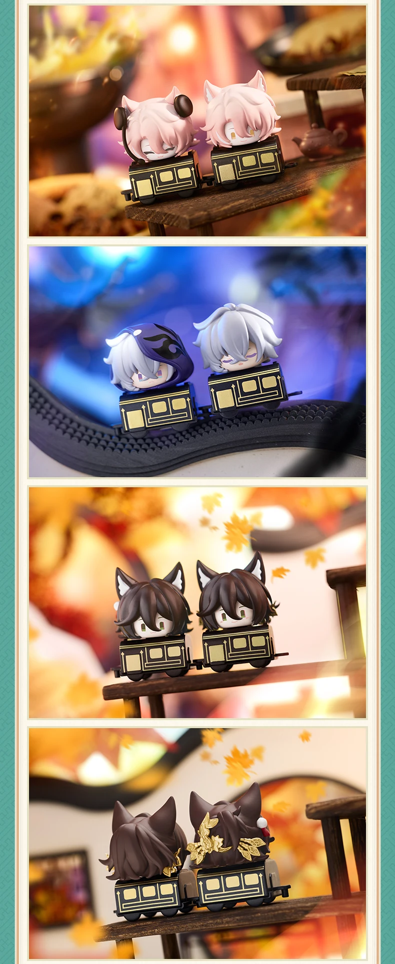 Neue echte Mihoyo V3 Honkai Star Rail stapelbare Figuren trendige Blind Box Spielzeug Figur Desktop Dekoration Geschenk Ornament – Detail 9