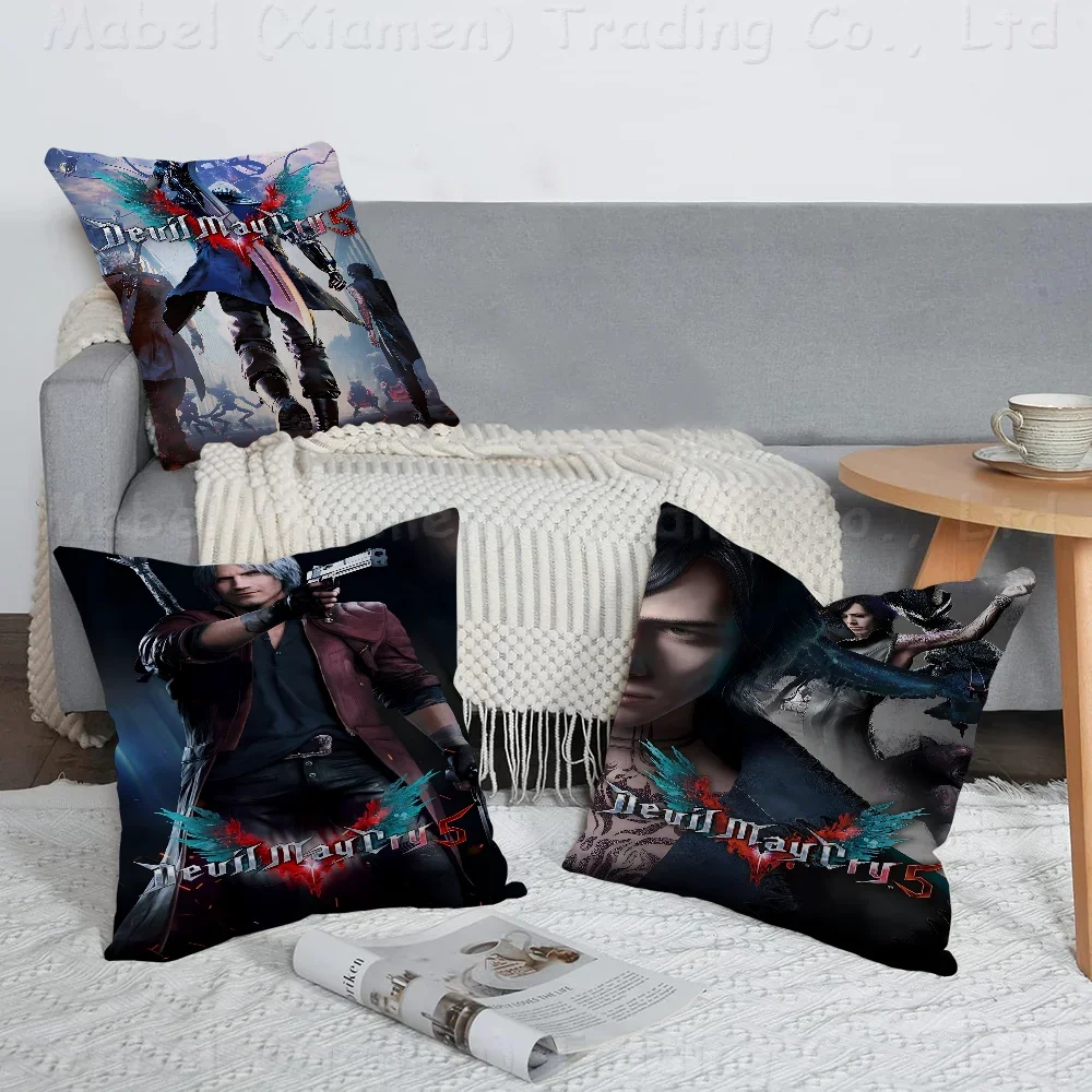 

Devil May Cry 5 Pillow Cover For Bedroom Room And Living Room Sofa Decorative Cushion Cover