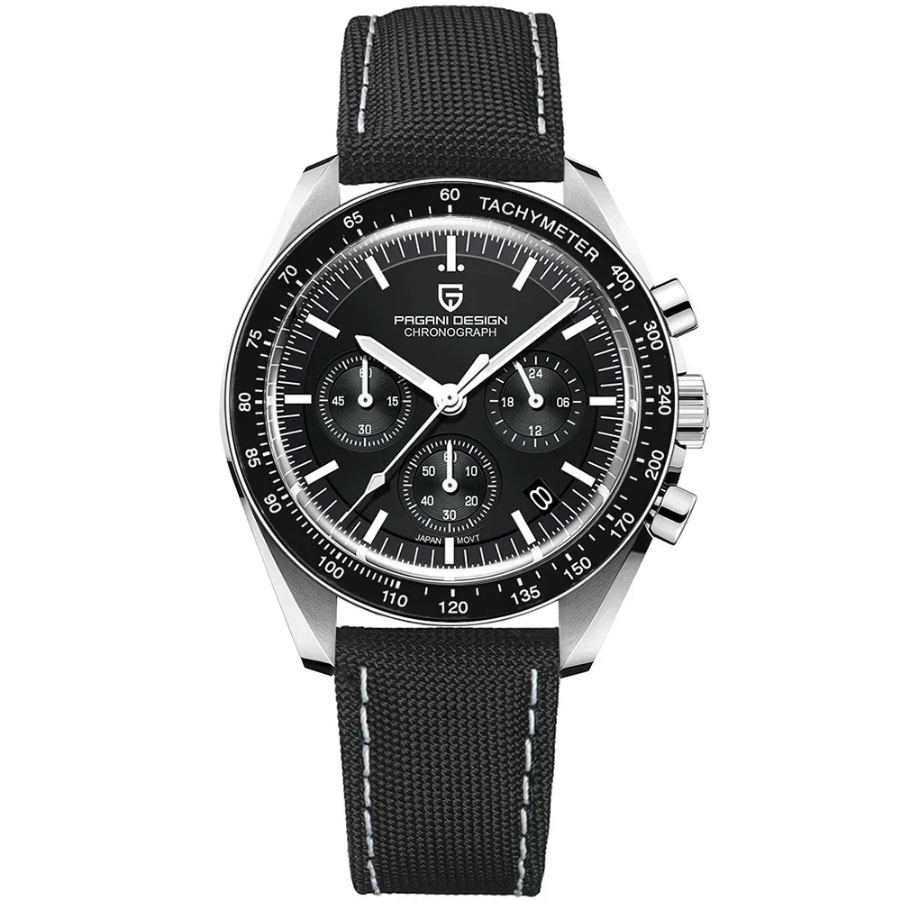 PAGANI DESIGN 2026 Nieuwe Herenhorloges Top Luxe Quartz Horloge voor Heren Automatische Datum Snelheids Chronograaf AR Saffier Glas Polshorloge