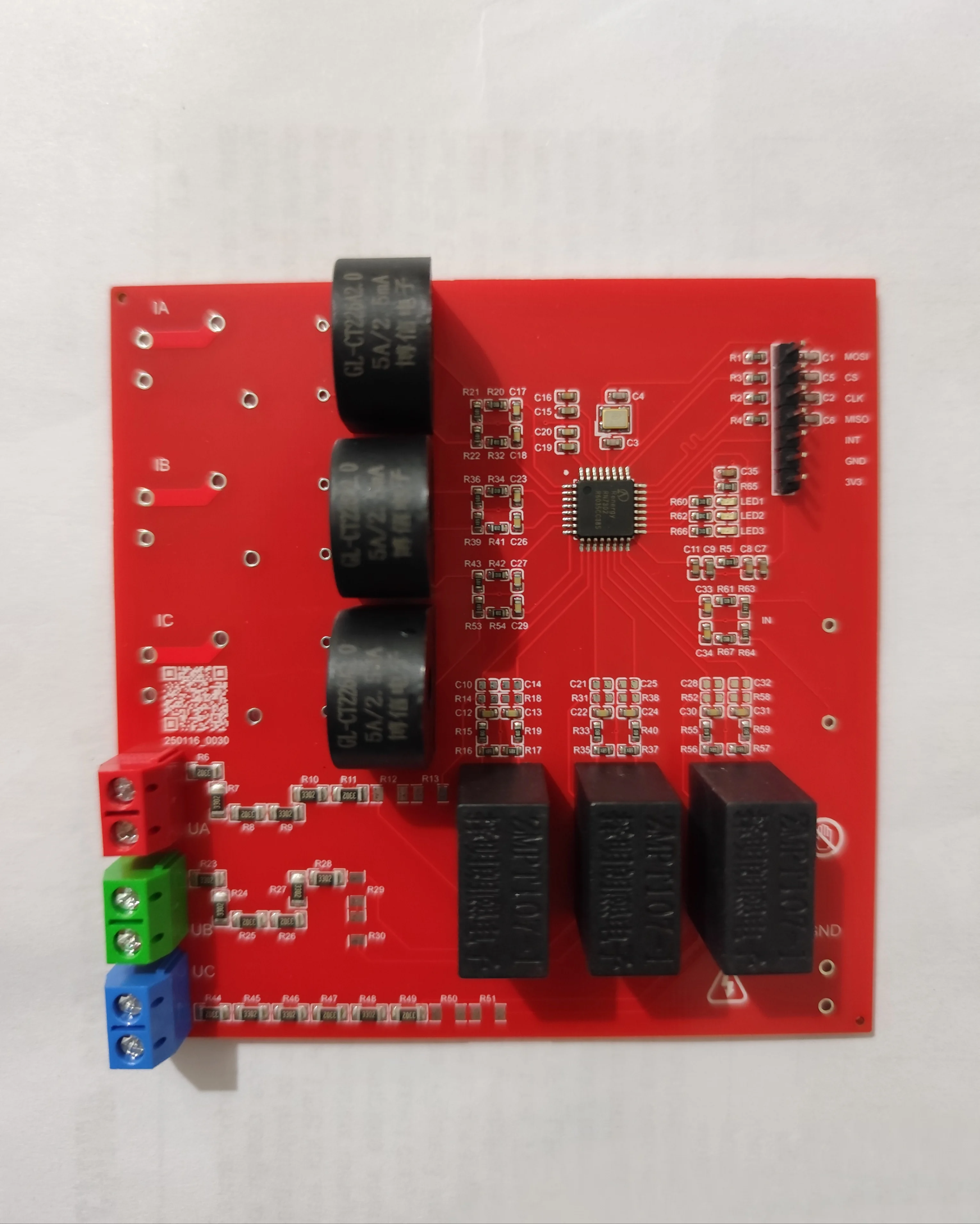 Rn7302 Rn8302b  Development Board for Demo Module of Three-phase Electric Meter Energy Metering Charging Station