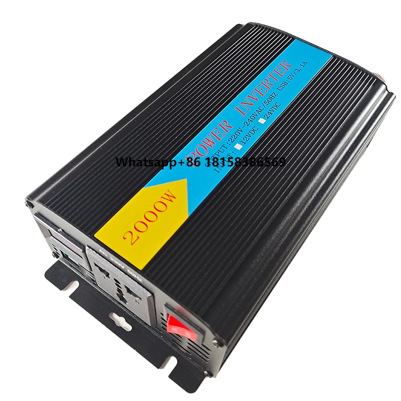 

12V/24V to 110V/220V Inverter 2000W/3000W/4000 W/5000W Solar Car Inverter Power Inverter