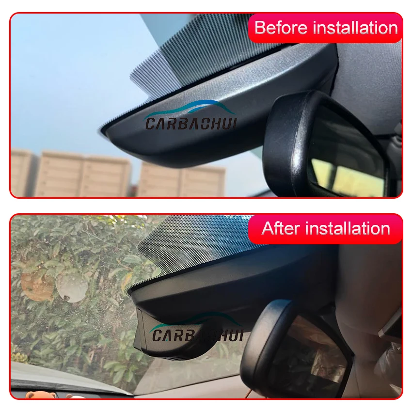 Car DVR Dash Cam for Toyota Camry 8th Gen (XV70) 2024 2023 2022 2021 2020 2019 2018, Plug and Play 4K UHD DashCam