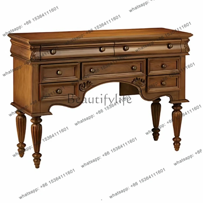 Victoria porch American country foyer cabinet modern simple table side cupboard