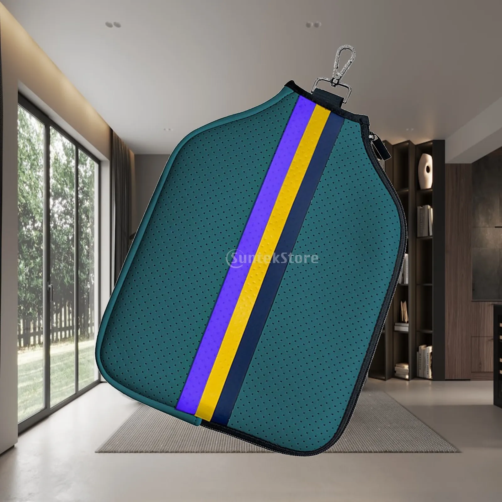 

Premium Neoprene Pickleball Paddle Sleeve Only Zippered Racket Cover Bag for Court and Storage