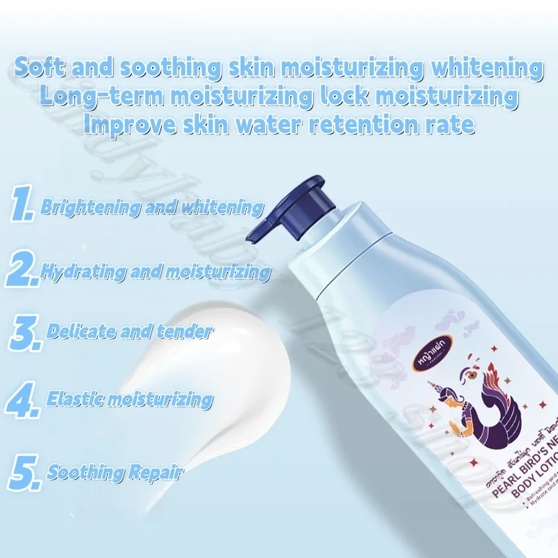 Thailand KAVAGOOD Pearl Bird's Nest Body Milk Moisturizes and Moisturizes Skin Deep, Hydrating and Lasting Fragrance 400ml
