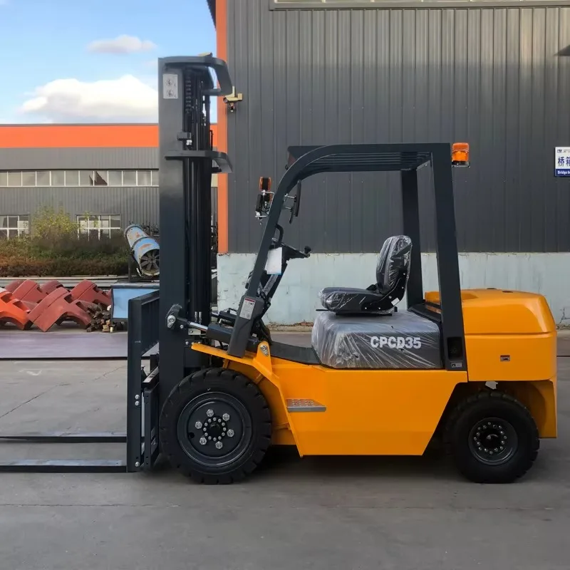 رافعة شوكية عالية الجودة 2ton 2.5ton 3ton 3.5ton 4ton 5ton رافعات شوكية رفع 3m 4.5m 5m 6m رافعة شوكية ديزل