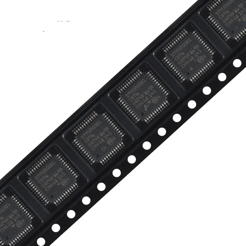 1-5PCS STM32G0B1CBT6 LQFP-48 STM32G 32G0B1CBT6 32G0 ARM Cortex-M0 + STM32 Microcontrolador de 32 bits Chip MCU 128KB Flash 144KB RAM