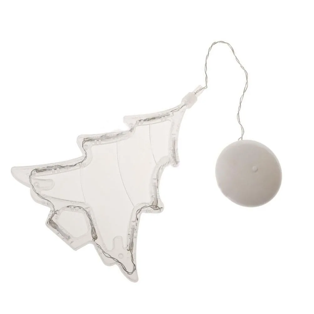 8 LED أضواء أرملة عيد الميلاد ديكور معلق لزجاج النافذة مشرق الجنية سلسلة ضوء داخلي حفل زفاف إضاءة المنزل شفط