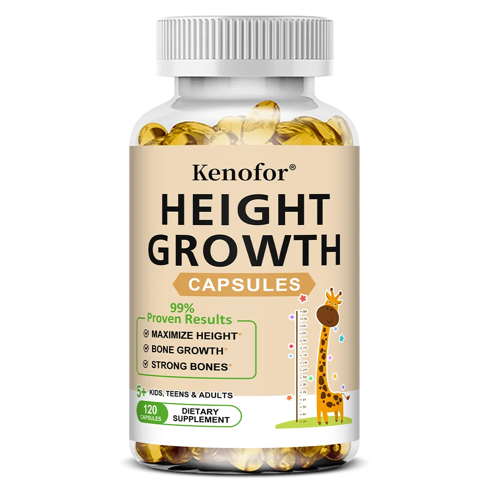 

Calcium + Vitamin D3 + Zinc, Supports Strong Bones & Teeth Plus A Healthy Immune System, Height Growth, for Kids, Teens & Adults