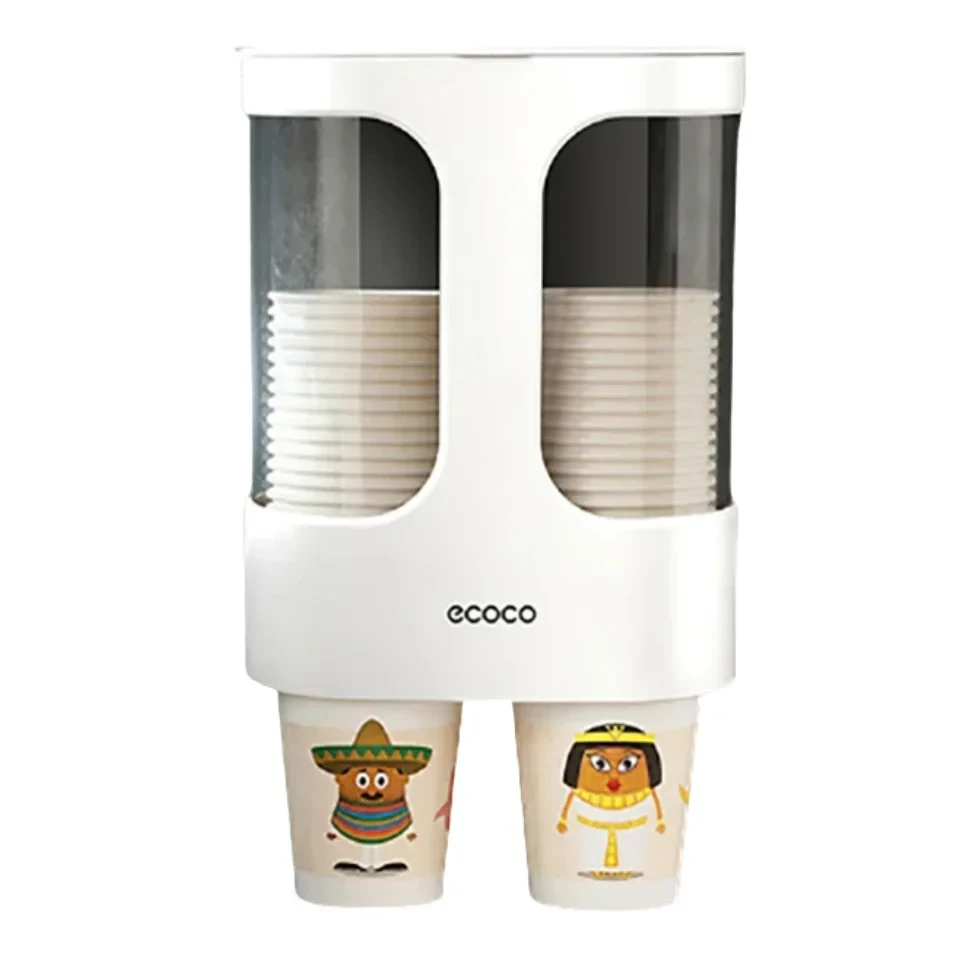 Автомобильный держатель для бумажных стаканов, держатель для стаканов с диспенсером воды, одноразовый держатель для стаканов, органайзер для хранения кофе для офиса, отеля