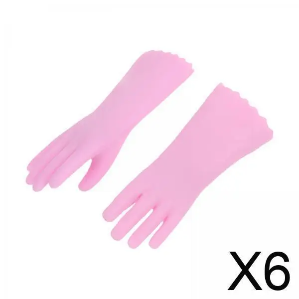 

Миниатюрный кукольный домик, кухонная перчатка, модель игрушки, розовый пластиковый обеденный стол, украшение «сделай сам» для кукольного дома