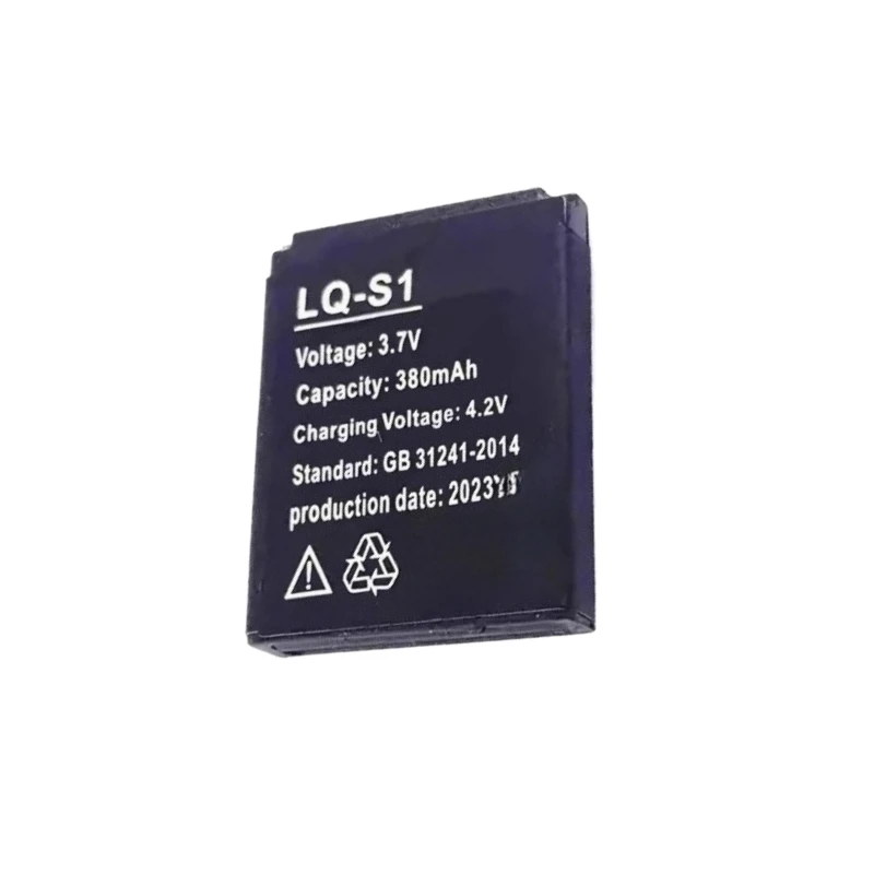 العلامة التجارية الجديدة LQ-S1 3.7 فولت 380 مللي أمبير بطارية ساعة ذكية ل DZ09 SCX-M9 FYM-M9 GJD HKS-S1 DJ-09 V8 X6 AB-S1 LQS1 بطارية قابلة للشحن