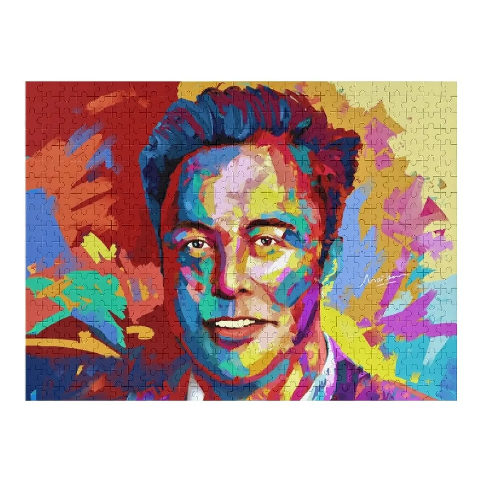 

Elon Musk Jigsaw Puzzle Photo Personalized Gifts Adult Wooden Personalized Baby Object Puzzle