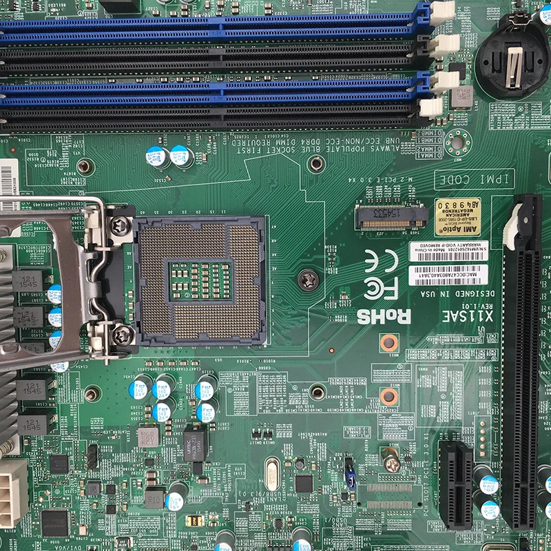 X11SAE For Supermicro Workstation ATX Motherboard Intel C236 LGA-1151 E3-1200 v6/v5 6th/7th Generation Core i3/i5/i7 Series