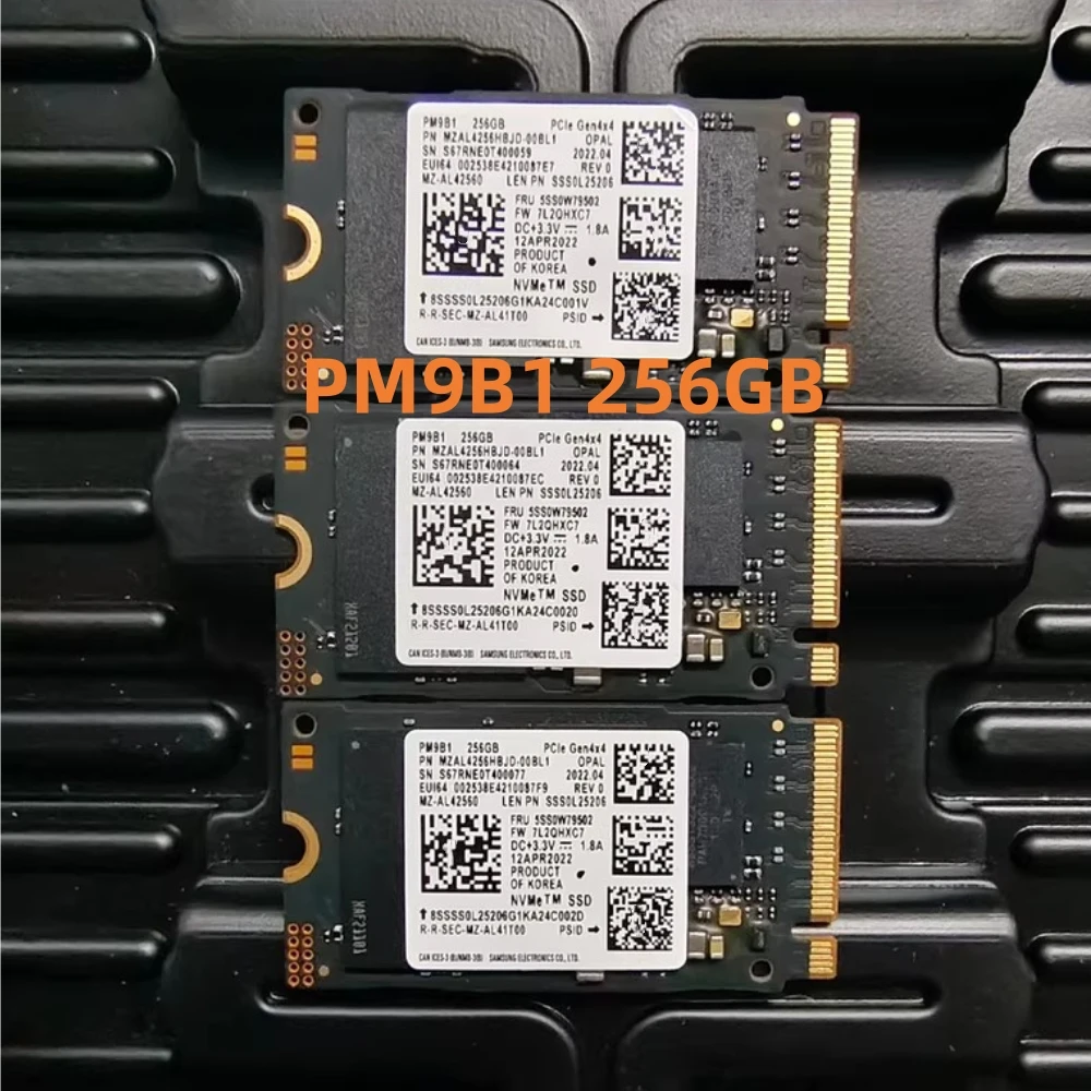 PM991a 256G 512G 1T 2230 2242 2280 PCIe 3.0X4 PM9B1 PCIe4.0X4 256GB M.2 NVMe โซลิดสเตทไดรฟ์ ของแท้ สำหรับ SAMSUNG SSD