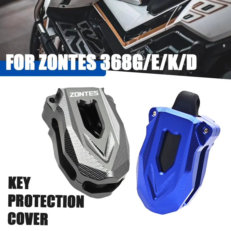 

Для Zontes 368G 368E 368D мотоциклетный защитный чехол для ключей с дистанционным управлением, защитный чехол для ключа, металлический корпус, защита от падения 368K 368M