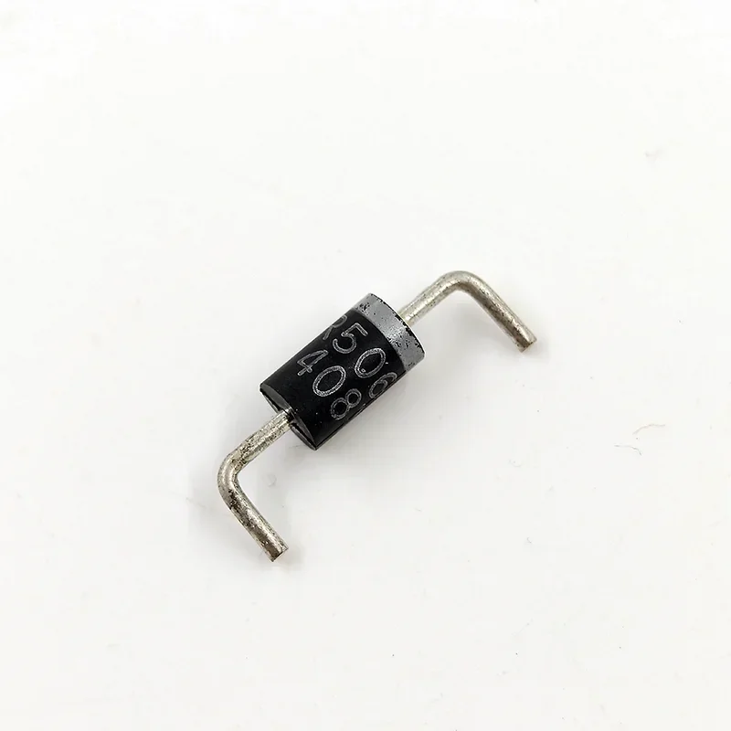 50PCS/LOT SR506 DO-201AD SR506MIC 5A 60V Bend Feet DO-27