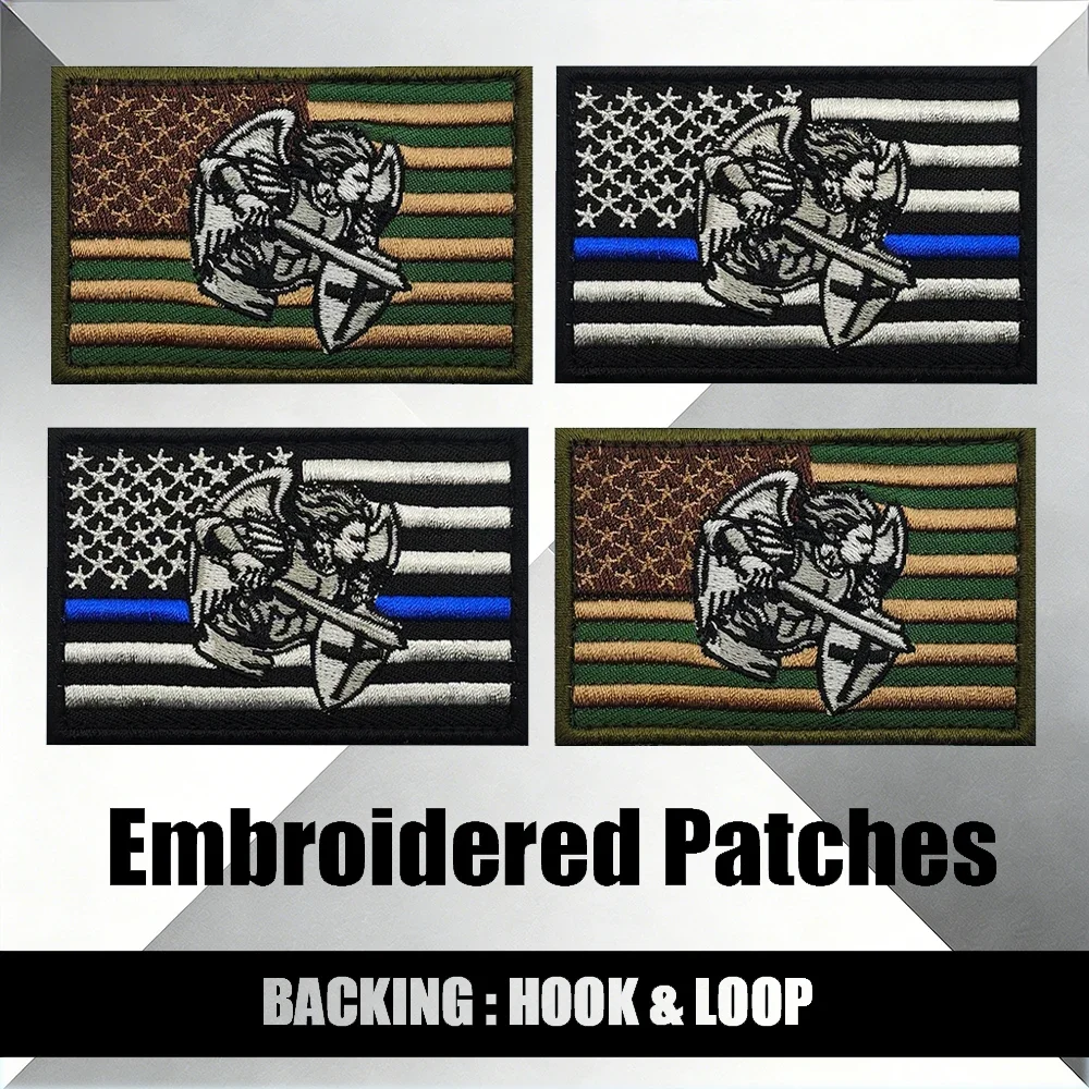 

Вышитая нашивка с изображением Архангела Михаила, тактический значок с креплением на липучке для рюкзаков