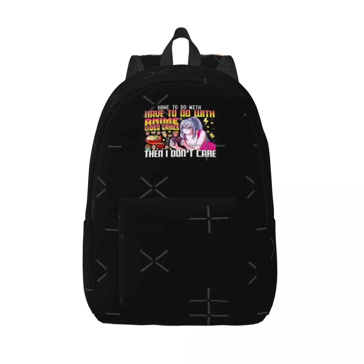 

Anime Video Games Simple and Stylish Backpack Canvas Backpack Female bags