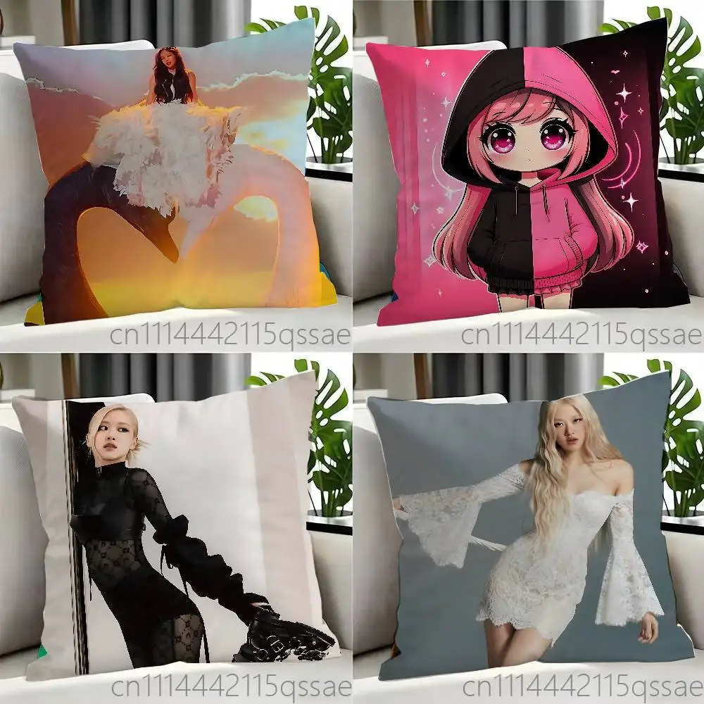 B-Born B-Blinks Pink Pillow case Printed Polyester Throw Pillow Cover Decorative Sofa Cushion Pillowslip Home Decor