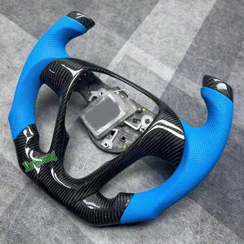 For Smart 451 453 Customized Real Carbon Fiber Car Steering Wheel