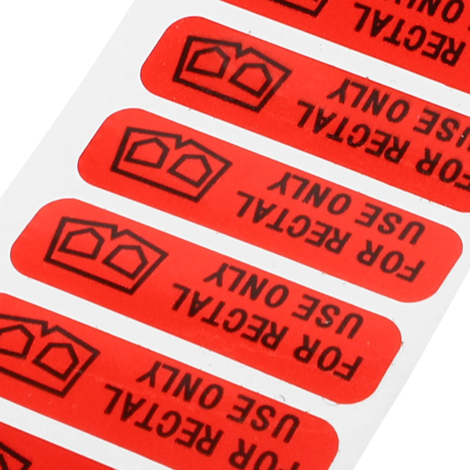 Novelty Stickers Rectal Use Only for Prank Stuff Joke Removable Labels Adhesive Decal for Laptop Backpack Water Bottle Surfboard