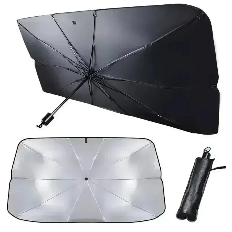 Parasol przeciwsłoneczny do samochodu do automatycznego cieniowania Samochodowa osłona przeciwsłoneczna Parasol Letnie słońce Akcesoria do ochrony przedniej szyby wnętrza