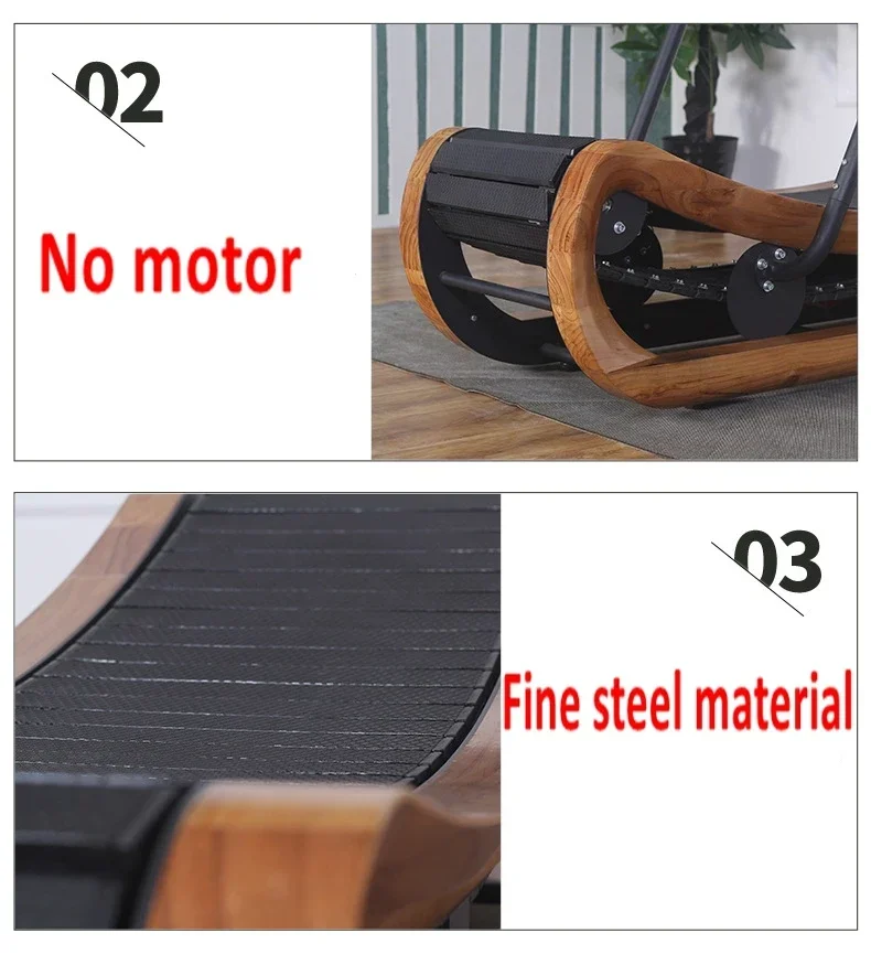 Hot Selling Veterinary Non-powered Mechanical Running Machine Motorized Treadmill Curved Treadmill