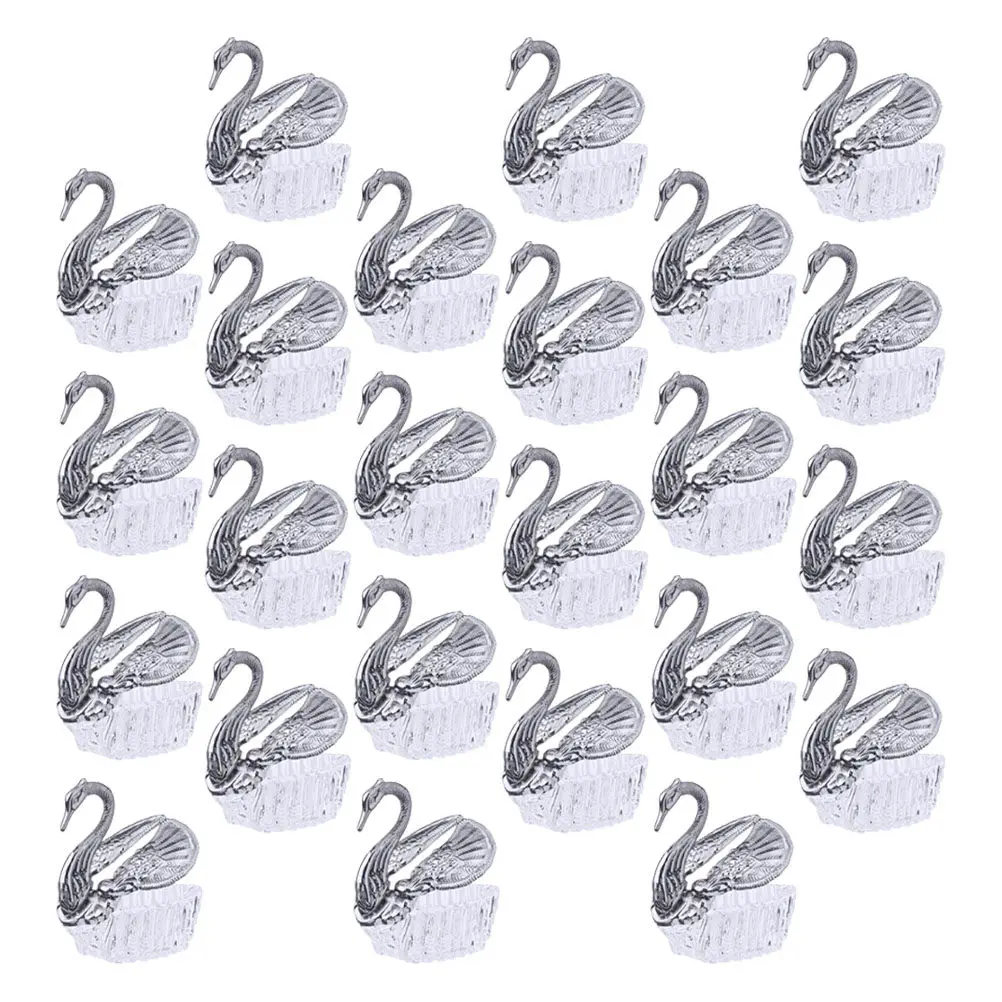 

24Pcs Wedding Candy Boxes Elegant Decorative Candy Cases Romantic Gift Holders for Party Banquet Festival Supplies