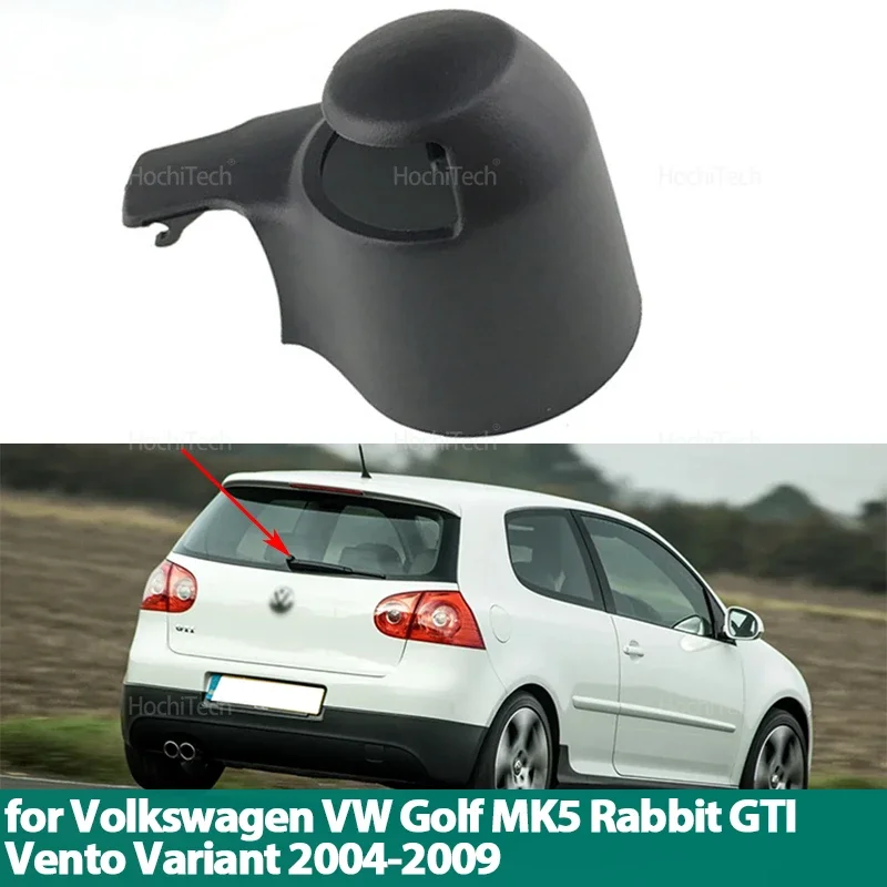 Car Rear Windshield Washer Wiper Arm Nut Cap Cover for Volkswagen VW Golf MK5 Rabbit GTI Vento Variant 2004-2009 6Q6955435B