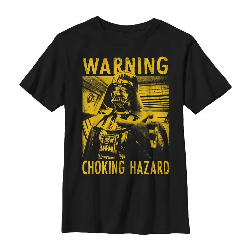 

Star Wars Peripheral Printed Pure Cotton Short Sleeved Unisex Summer Loose Sports Daily Commuting Round Neck T-shirt