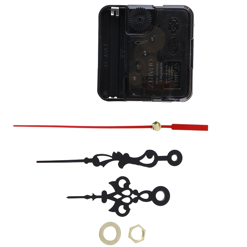 1 Set Silent Fashion Quartz Clock Replacement Movement Mechanism Hour Minute Second DIY Wall Tools Parts