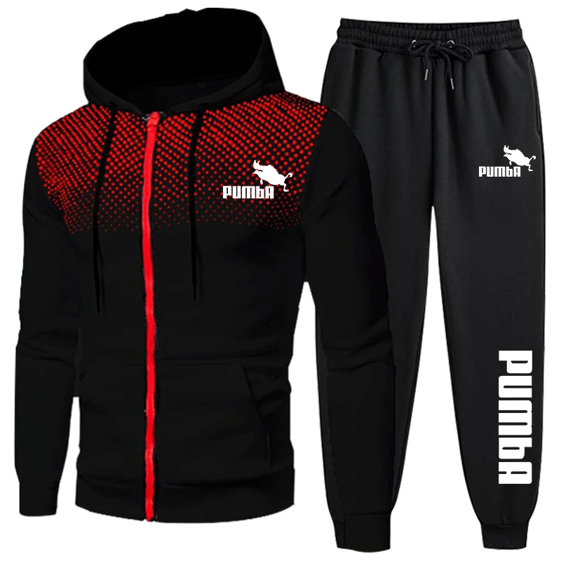 Gorąca sprzedaż Wysokiej jakości męska bluza z kapturem Jogging Outdoor Codzienny zamek błyskawiczny Męski dres Płaszcz Top Jesień Zima