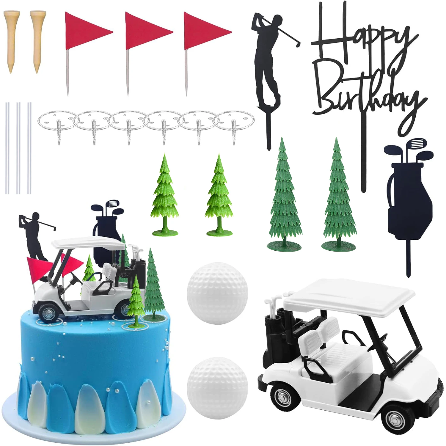 Golf Birthday Cake …