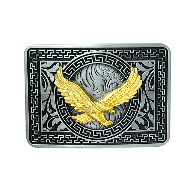 

Square Flying Eagle Eagle belt buckle Western style