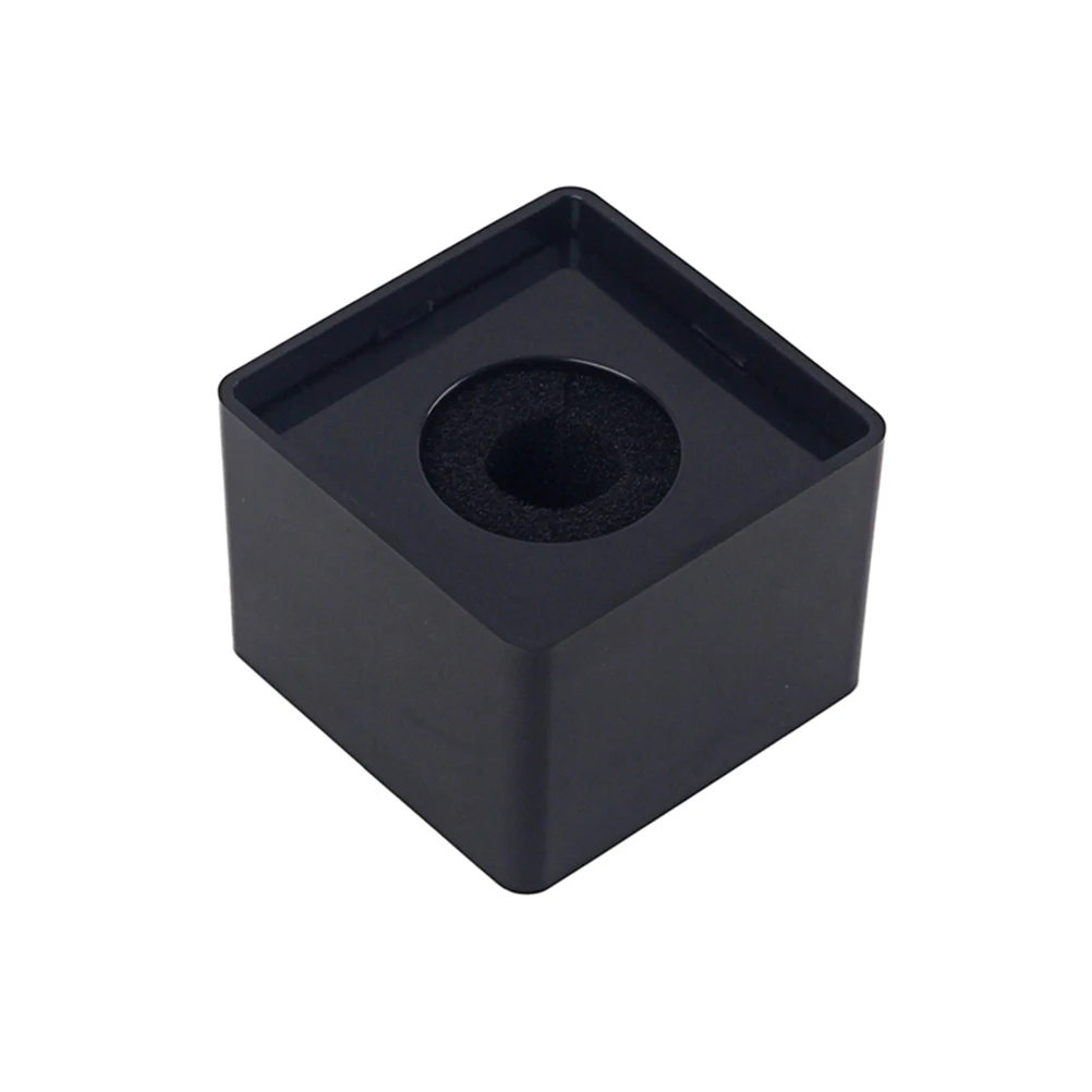 

Professional Microphone Station Durable Lightweight for Interviews Meetings Cube Shaped Handheld Logo Flag Mic Stand Square