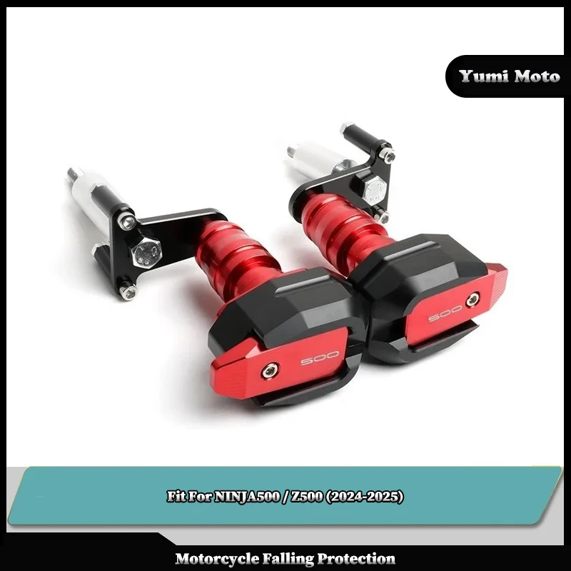 

Защита от падений для мотоциклов KAWASAKI NINJA500 Z500 Ninja500 2024-2025: слайдер рамы, защита обтекателя, краш-пад