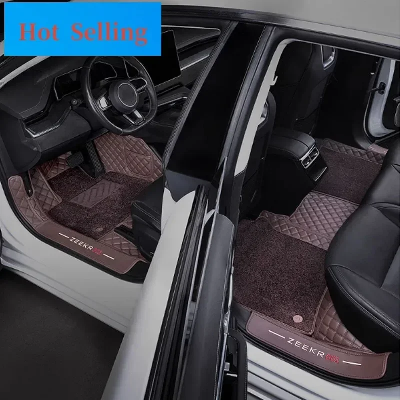 For ZEEKR 001 2021-2023 Interior Accessories Car Floor Mats Anti-dirt Protective Pad Foot Pads