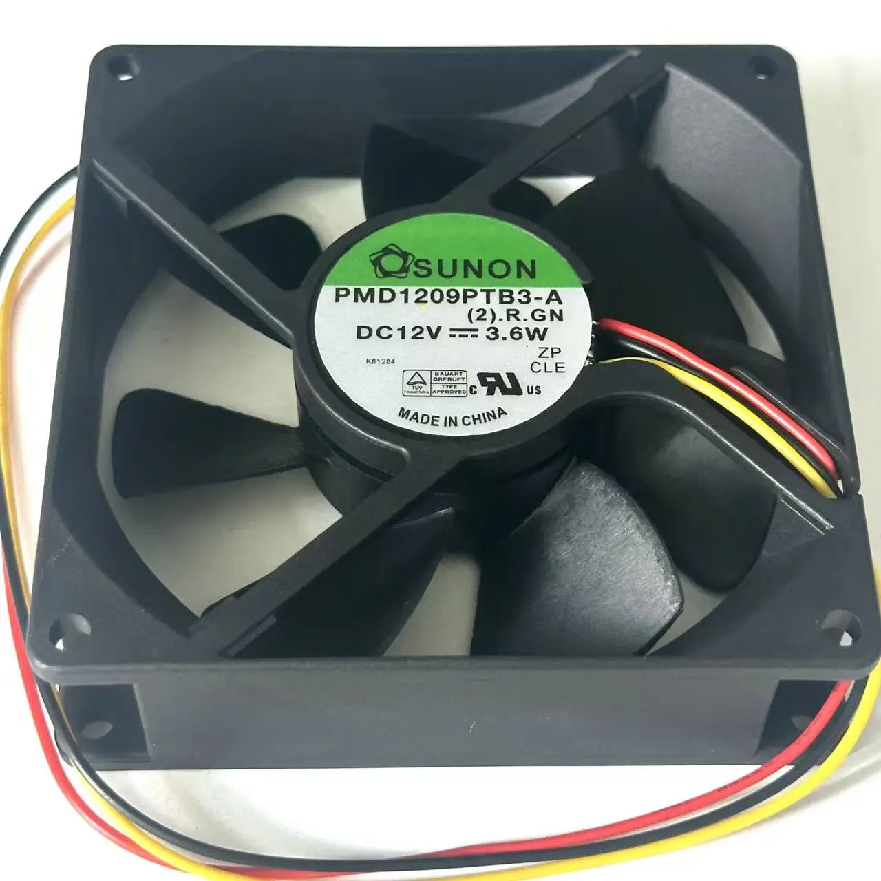 SUNON PMD1209PTB3-A (2).R.GN Server Cooling Fan DC 12V 3.6W 92x92x25mm 3-Wire