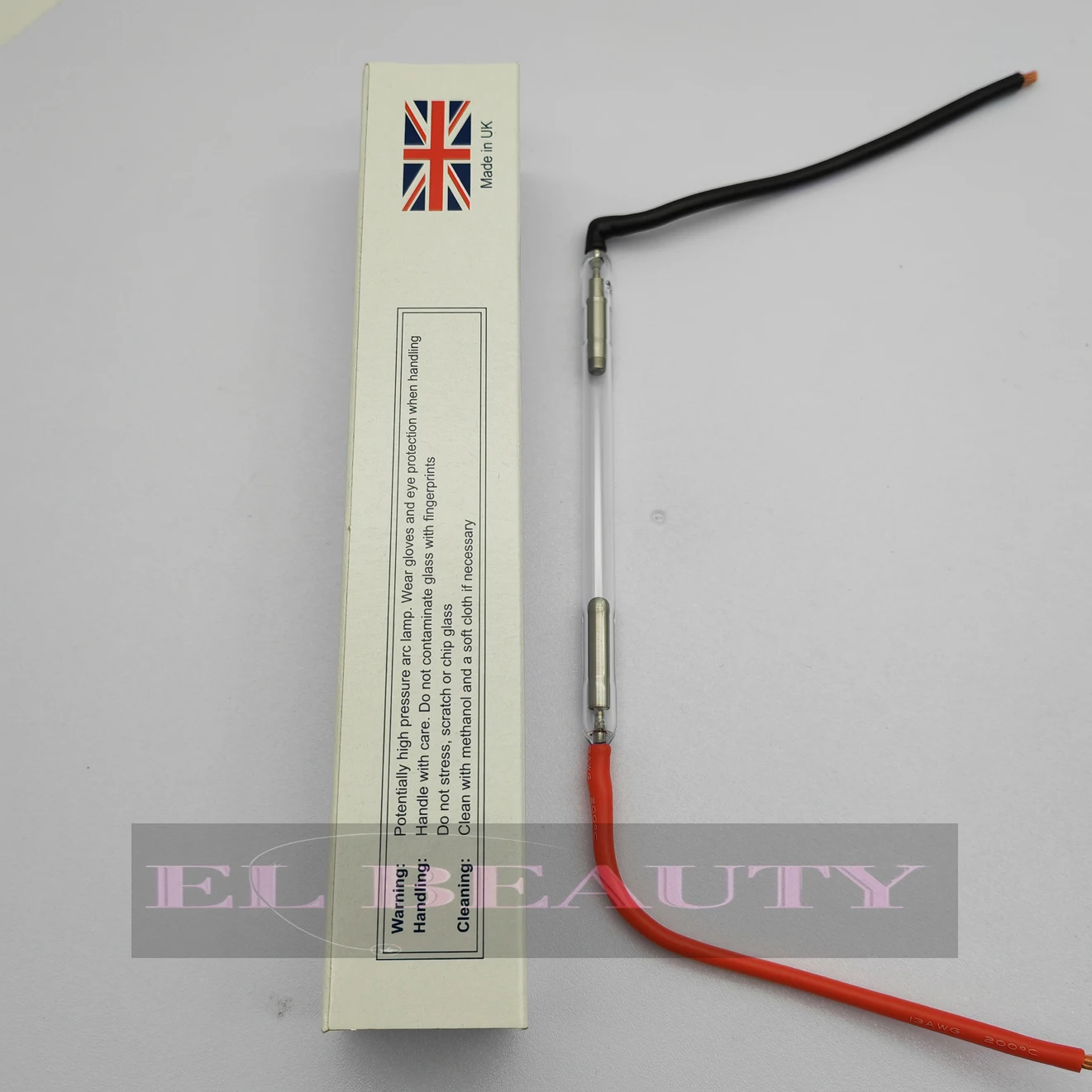 Il Regno Unito 7mm lampada allo xeno flash a impulsi IPL maniglia per depilazione nd yag lampada laser opt e manipolo leggero pezzi di ricambio per bellezza macchina