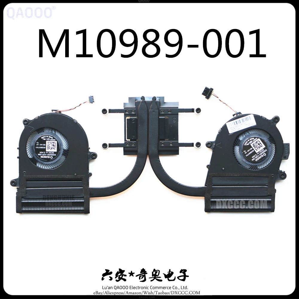 M10989-001 CPU COOLING FAN FOR HP EliteBook x360 1040 G6 CPU COOLING FAN With heatsink EG50040S1-1C071-S9A / EG50040S1-1C081-S9A