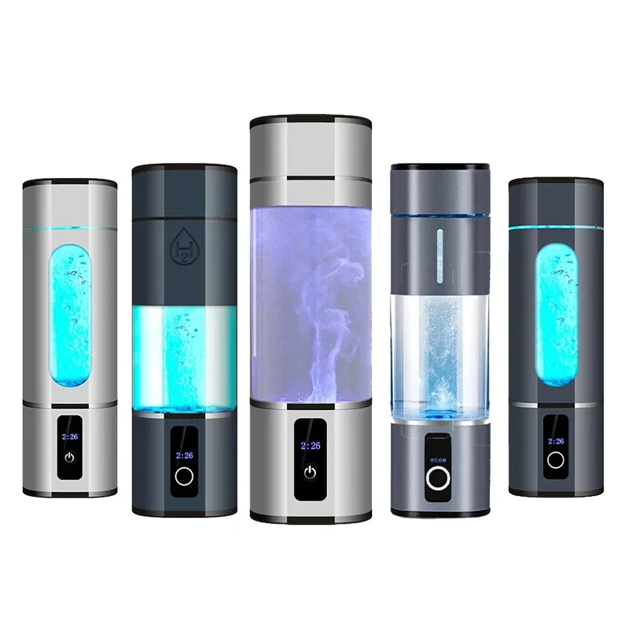 

New Design High Concentration Hydrogen Water Bottle Hydrogen Water Bottle Generator with Smart Operation Display