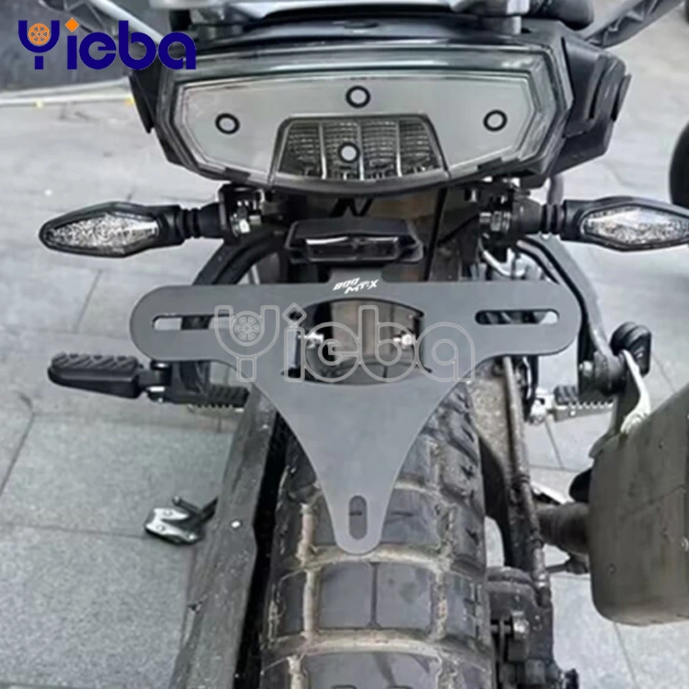 

2024 2025 2026 800MT-X Motorcycle License Plate Holder Fender Eliminator Tail Frame Plate For CFMOTO CF MOTO 800 MTX MT / Rally