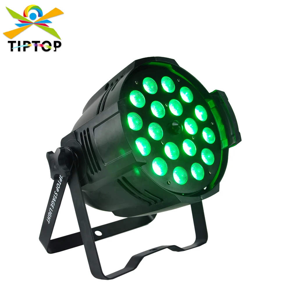 

TIPTOP 18x18W RGBWA UV 6IN1 Led Zoom Par Light DMX 7/11 Channels China Tyanshine Leds CE ROHS Indoor Led Digital Display TP-P80A