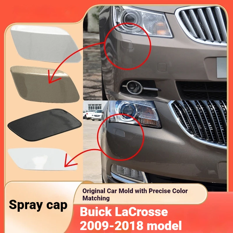 Applicable to 09-18 Buick LaCrosse headlight wash cover front bumper cover headlight water spray cover accessories small cover p